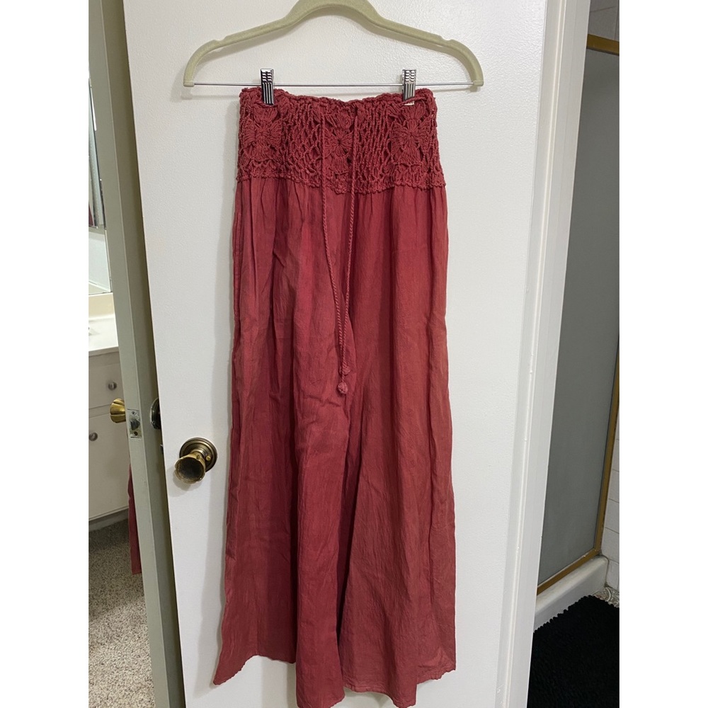 Wide leg lounge pants